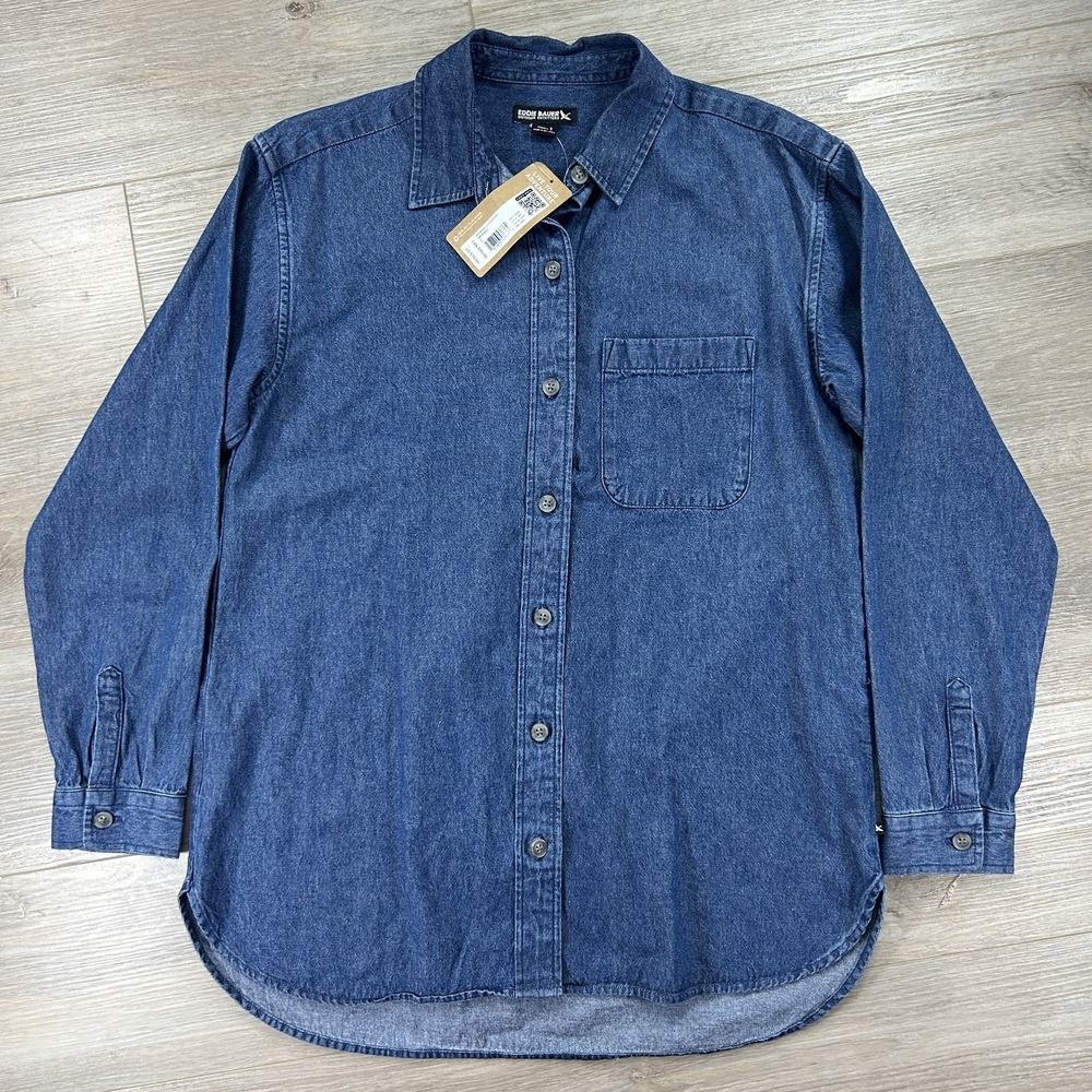 Eddie Bauer Blue Button Down Shirt